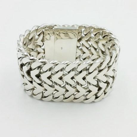 Gros bracelet argent christophe