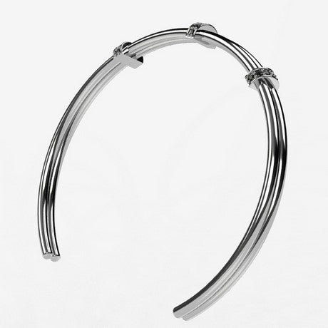 Or blanc 18 carats
