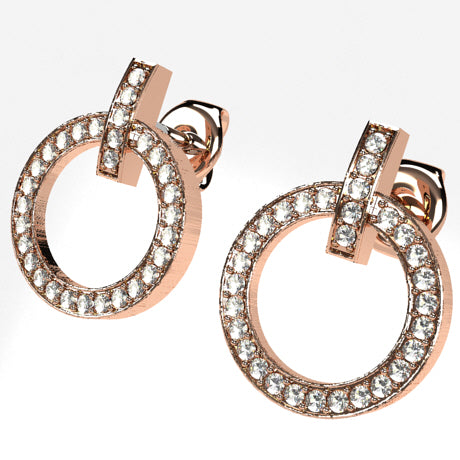 Or rose 18 carats