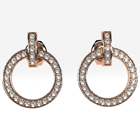 Or rose 18 carats