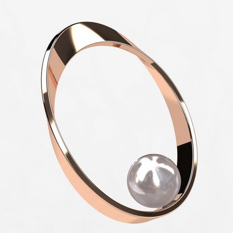 Or rose 18 carats