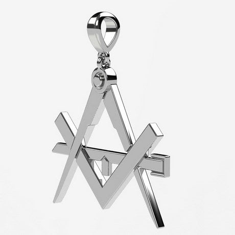 Compagnon Charpentier - Or blanc 18 carats