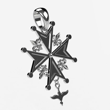Or blanc 18 carats - Sans diamant