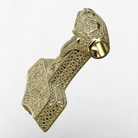 Argent plaqué or fin
