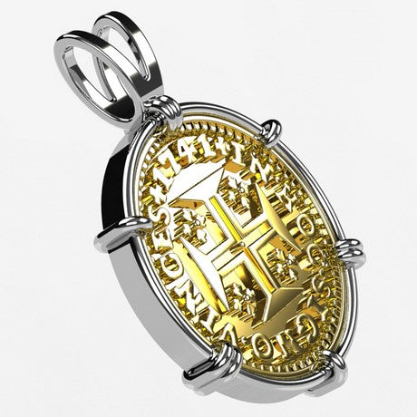 Argent 925 & Or jaune 18 carats
