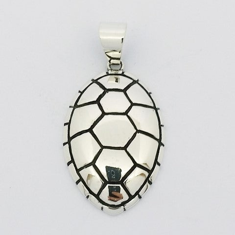 Pendentif tortue argent