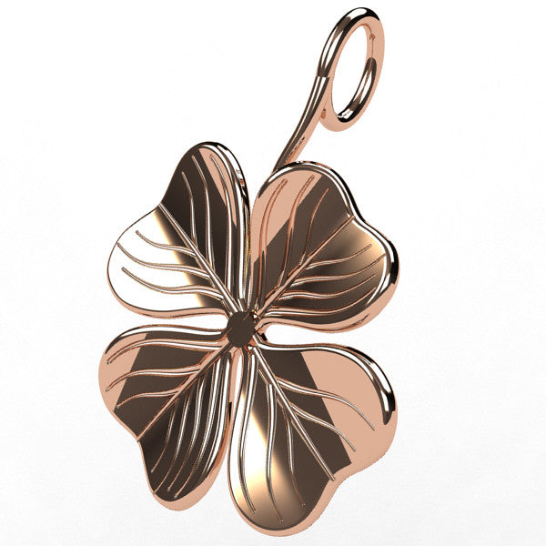 Pendentif Trèfle à Quatre Feuilles Avec Coccinelle - En Résine Artisanale - Neuf Sans Emballage