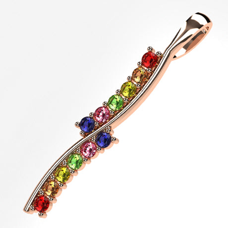 Or rose 18 carats