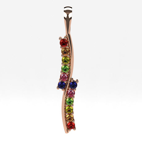 Or rose 18 carats