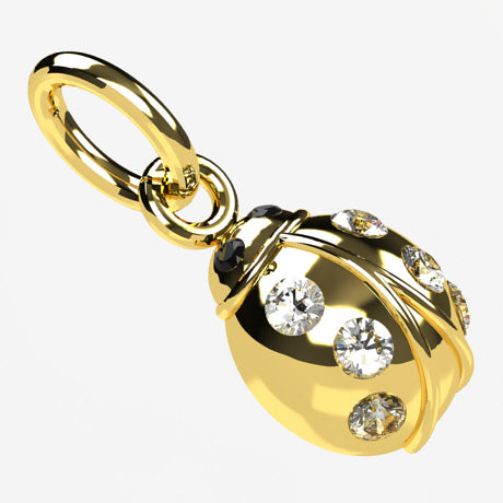 Or jaune 18 carats - Avec Diamants