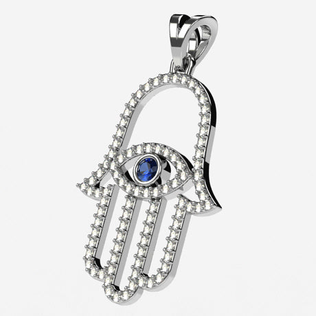 Diamants - Or blanc 18 carats