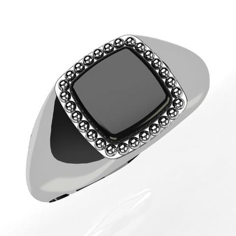 Or blanc 18 carats