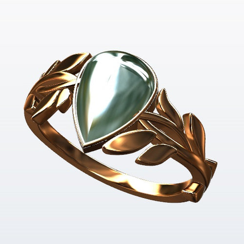 Bague labradorite