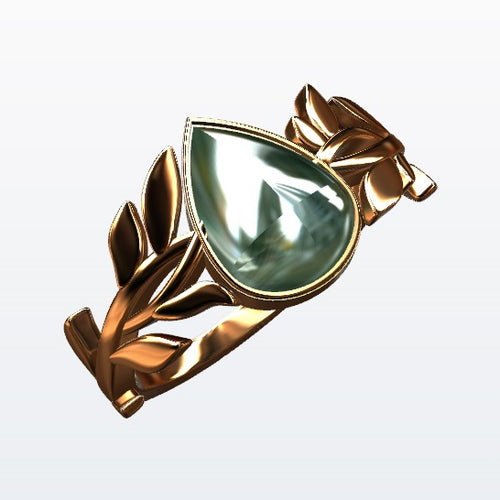 Bague labradorite