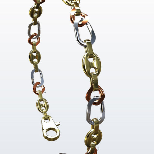 Bracelet 3 ors Homme