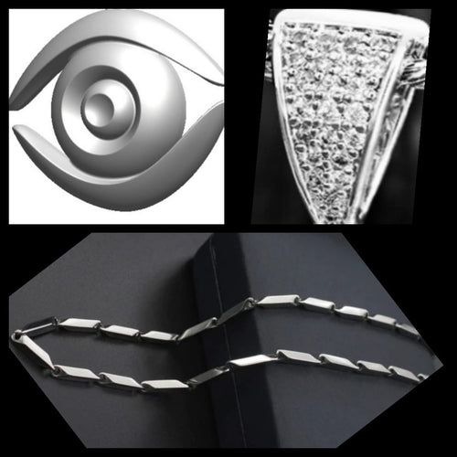 Collier oeil seul